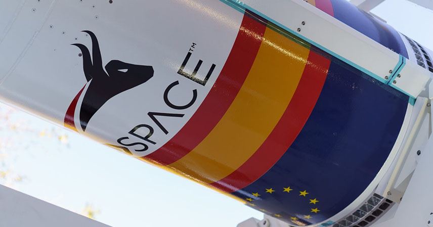 Madrid Hosts The Presentation Of Miura 1, The First Spanish Space Rocket To Be Launched By Pld Space In 2022 MIURA 1, the first Spanish space rocket, during its presentation on the esplanade of the National Museum of Natural Sciences, on 12 November, 2021 in Madrid, Spain. Manufactured by the company PLD Space in Elche (Alicante) and tested at the airport of Teruel, it will be launched from the base of El Arenosillo, in Huelva, in the third quarter of next year. The 12.2-meter-long device will reach an altitude of 153 kilometers and will carry a 100-kilogram payload of equipment. (Photo by Oscar Gonzalez/NurPhoto via Getty Images)